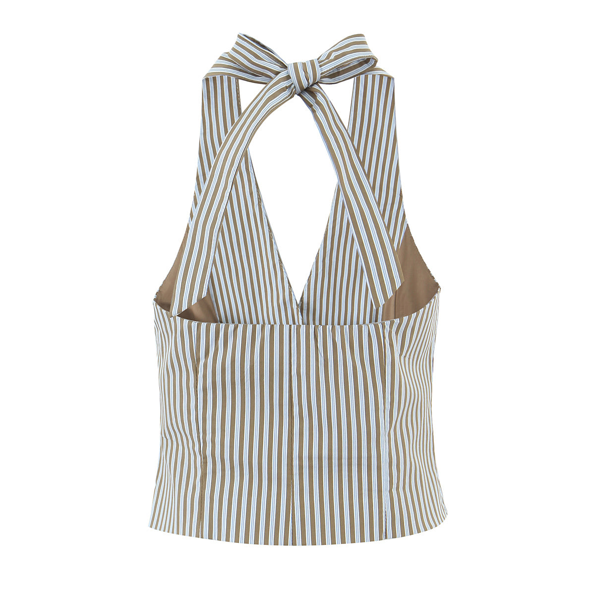 Women Spring Clothing Hanging Collar Vest Top Trousers Sets